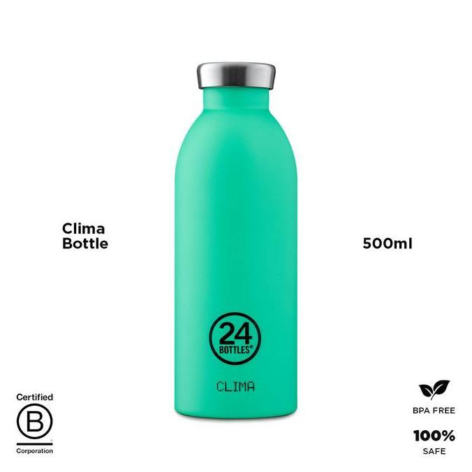 24Bottles Clima Bottle, 500ml - Mint