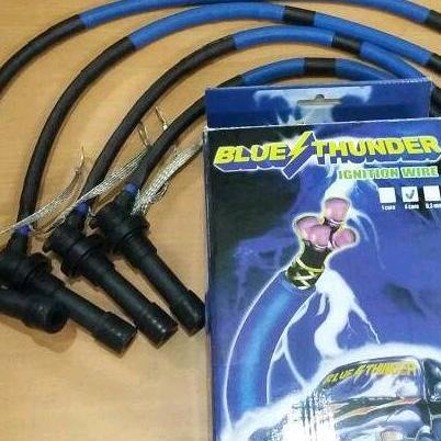 Kabel Busi Blue Thunder 4 Core + Ground