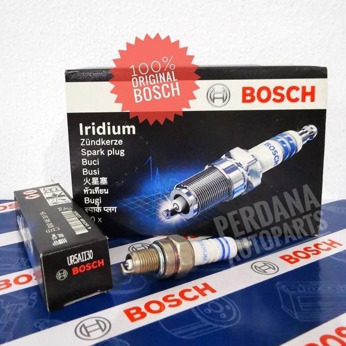 Busi Yamaha Fazzio 125 Asli Orinal BOSCH Double Iridium