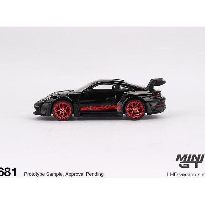 MINIGT 628 LANCIA STRATOS HF 1975 RALLY SANREMO WINNER - 681 PORSCHE 911 992 GT3 RS BLACK PYRO RED -