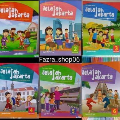 Jelajah Jakarta/PLBJ sd/mi kelas 1/2/3/4/5/6 revisi 2018 Muatan Lokal Yudhistira New
