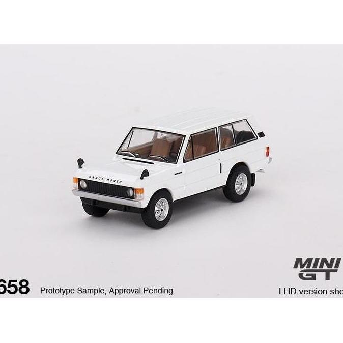 MINIGT 658 RANGE ROVER DAVOS WHITE MINI GT MGT DIECAST AS2123