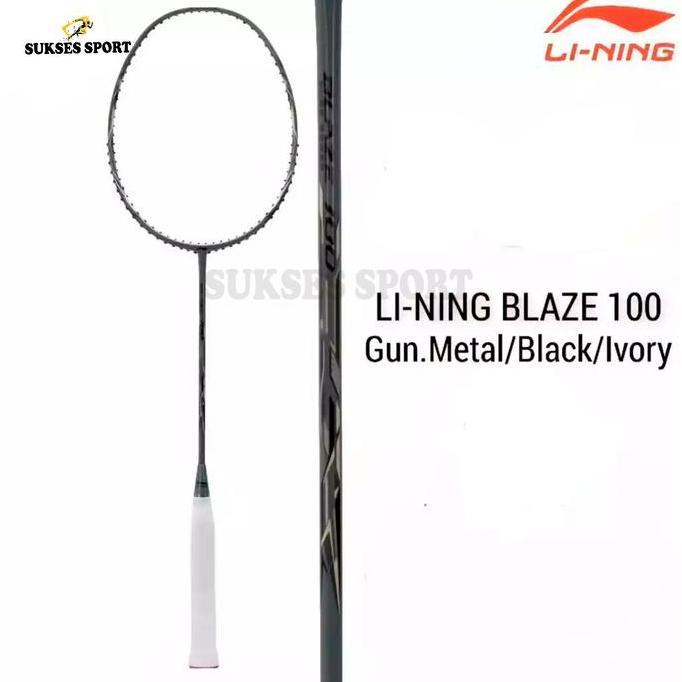 Raket Badminton Lining Blaze 100 5U 78G & 4U 84G Original Raket Bulutangkis