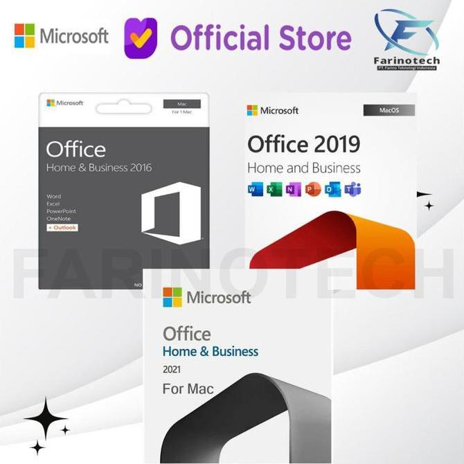 Microsoft Office 2021 2019 2016 for Mac Home Business Original License Key Lifetime Prepetual
