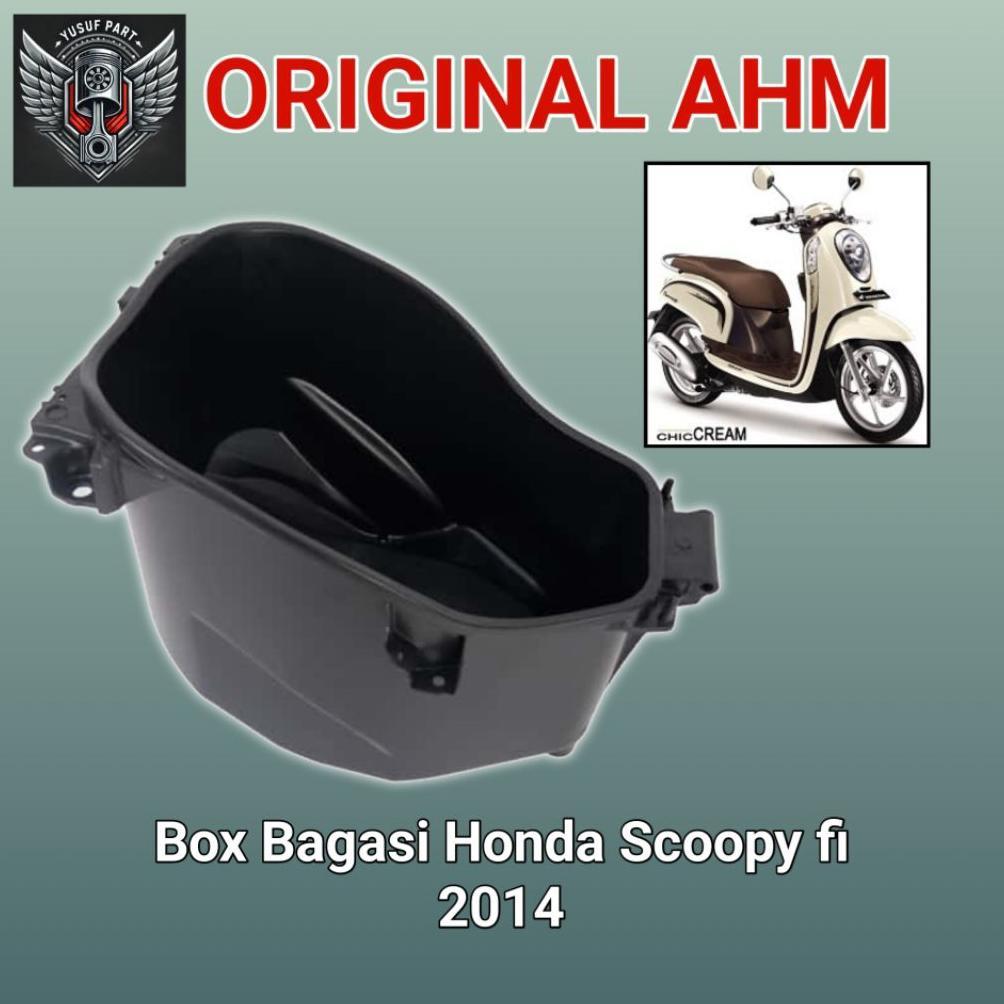 NEW BOX BAGASI SCOOPY K16 2013-2017 ORIGINAL AHM 81250-K16-900 [terbaik][terlaris]