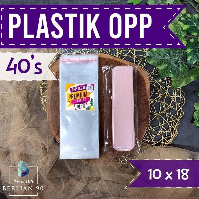Savexz- Plastik Opp Tebal 14X20 40S Micron Plastik Opp Lem Plastik Opp Seal