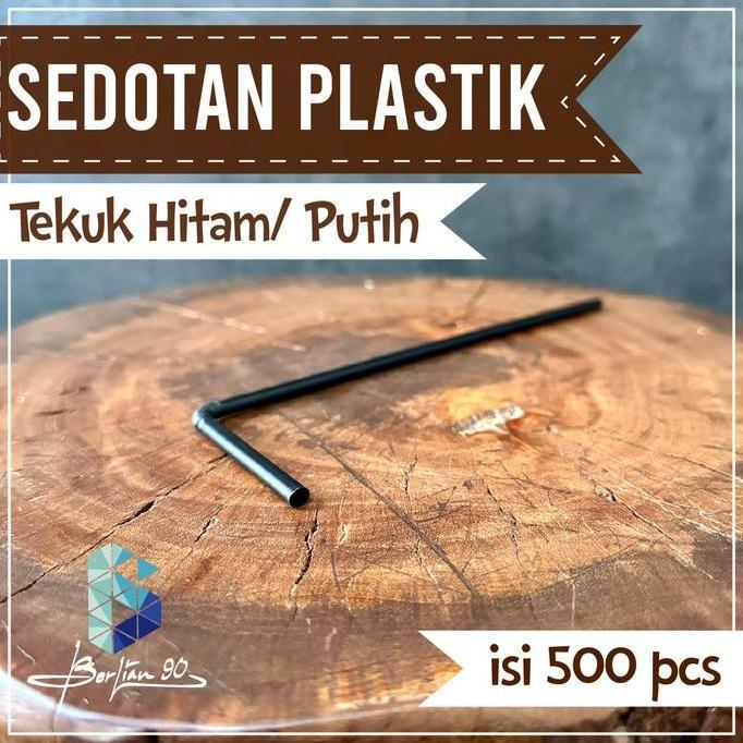 Whynot99- Sedotan Plastik Tekuk Bengkok / Sedotan Plastik Steril / Sedotan Plastik Bengkok Bungkus K