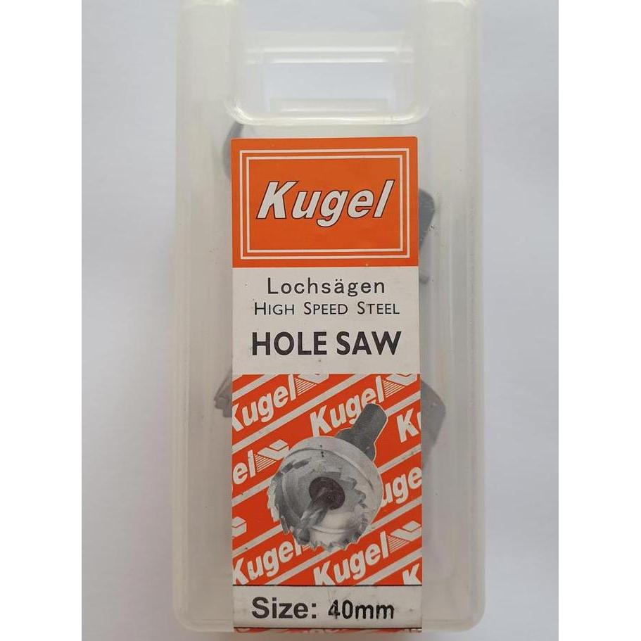 Clamme- Kugel Hole Saw Hss 40 Mm - Mata Bor Besi 40 Mm