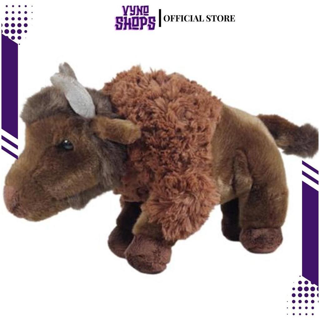 Boneka Binatang Mammoth / Banteng/ Bison / Keledai / Kuda Cokelat/Okapi Cute Soft Lucu Tinggi 25 Cm 
