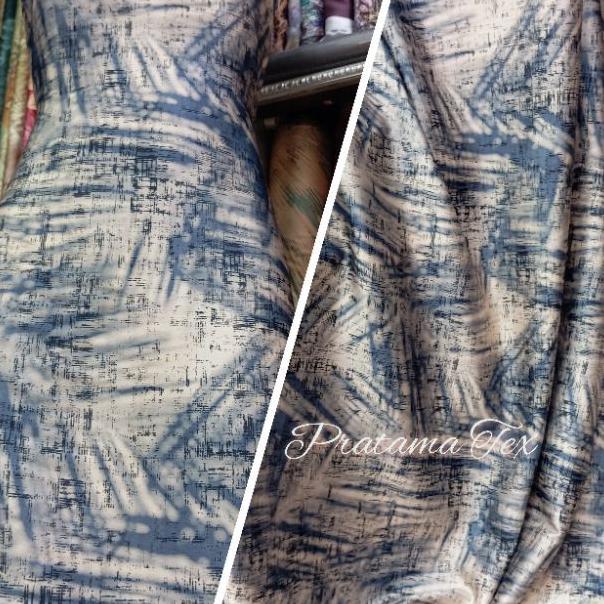 Kain Arm Silk Motif Abstrak. Kain Sutera Silk Motif Abstrak Terbaru ( Per 50 Cm)