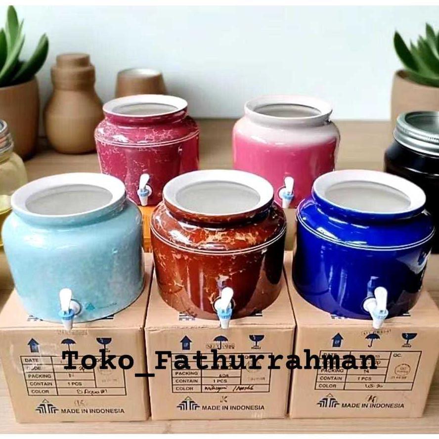 Tempat Guci Galon Air Minum, Guci Galon, Guci Keramik Batam