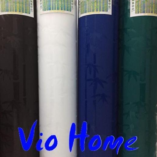 fiber viber plastik penutup pagar motif bambu "bamboo"  ( harga per 1 meter)