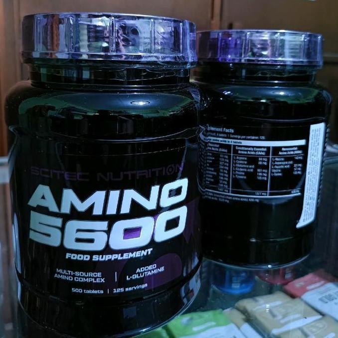 Scitec Nutrition Amino 5600 500 Tablet Suplemen Fitness