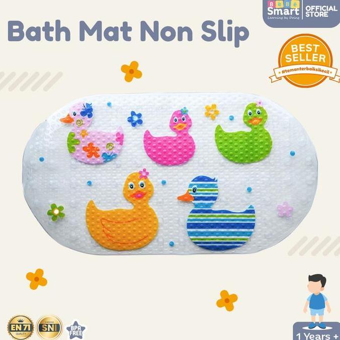 Alas Kamar Mandi Anti Slip | BEBE SMART Bath Mat Anti Slip | Anti Slip Kamar Mandi | Alas Mandi Bayi