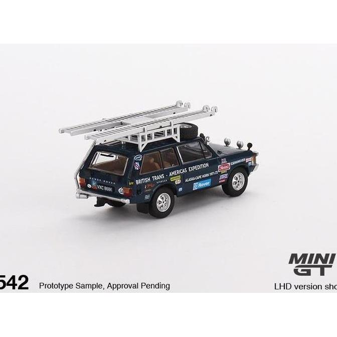 margaretacv / MINIGT 542 Range Rover 1971 British Trans Americas Expedition MGT Diskon