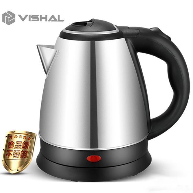 Vishal Teko Listrik 2L Pemanas Air Kettle Electric Stainless Pembuat Kopi Teh Vs1801