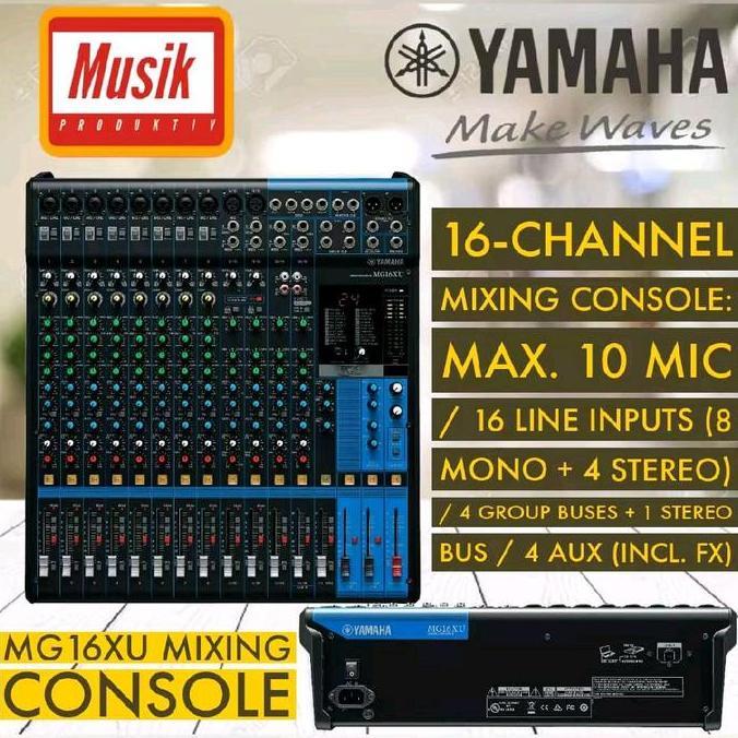 Yamaha Mixer MG-16xu / MG 16xu / MG16xu original