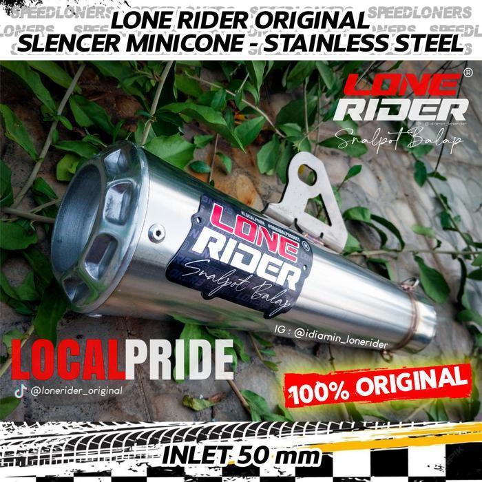 Lone Rider Original - Slencer Minicone 50Mm Original Dan Terpercaya