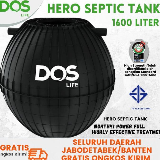 DOS - Septic Tank Hero 1600 Liter Tangki Septik