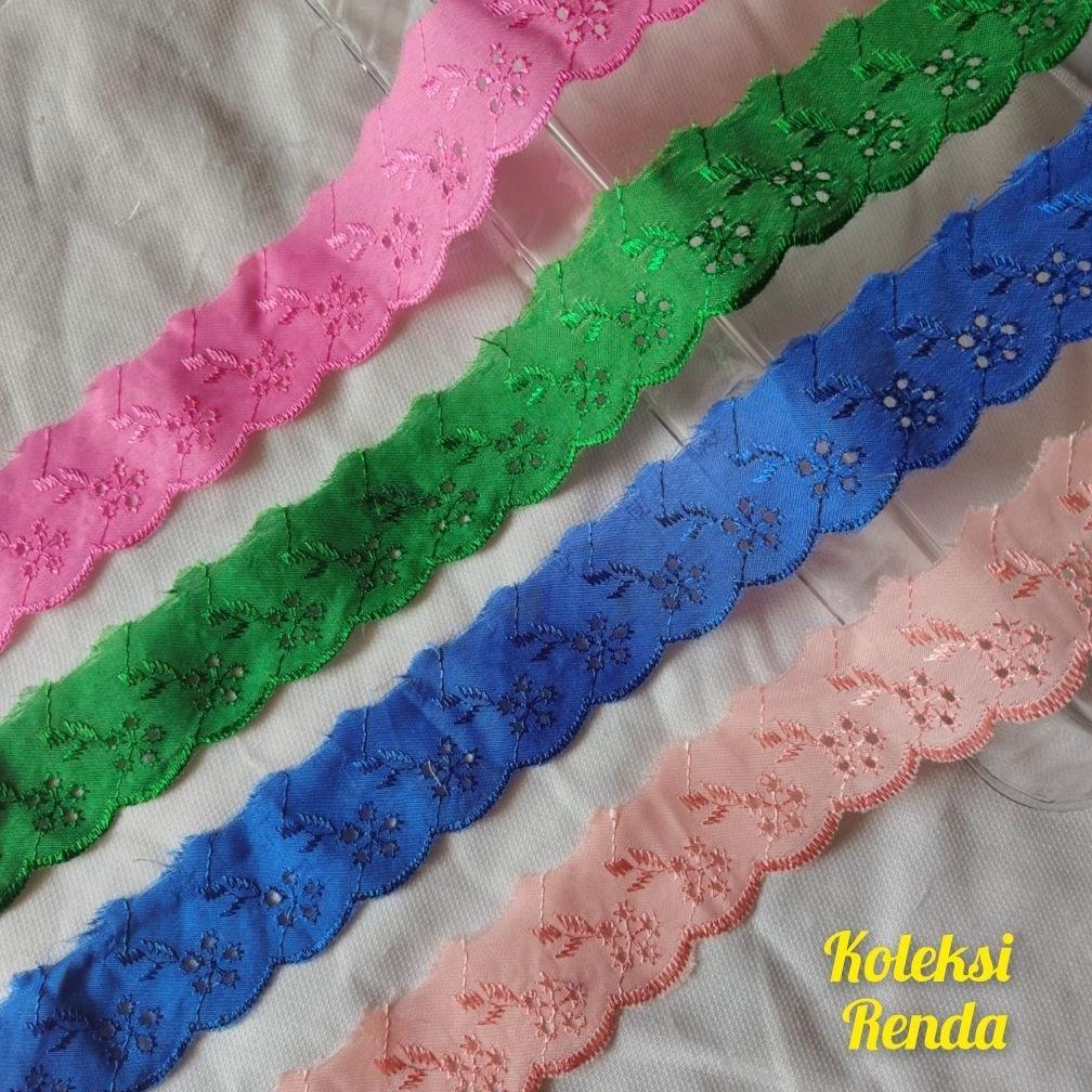 AYYA - Renda Katun Renda Katun Lebar 4cm Isi 15 Yard