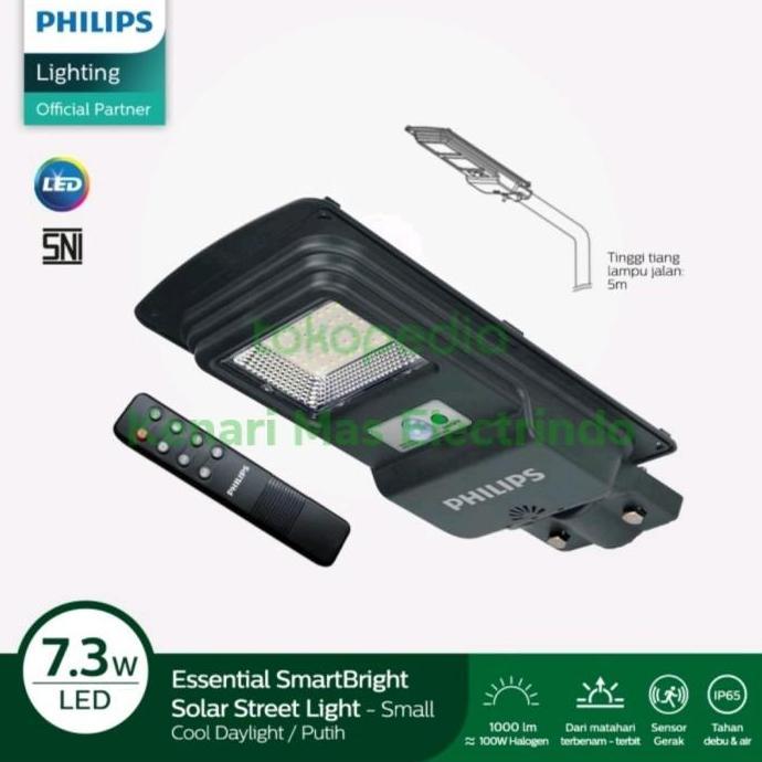 Philips Lampu Jalan Pju Solar Tenaga Surya Brc010 Led 10/765 Terbaru 