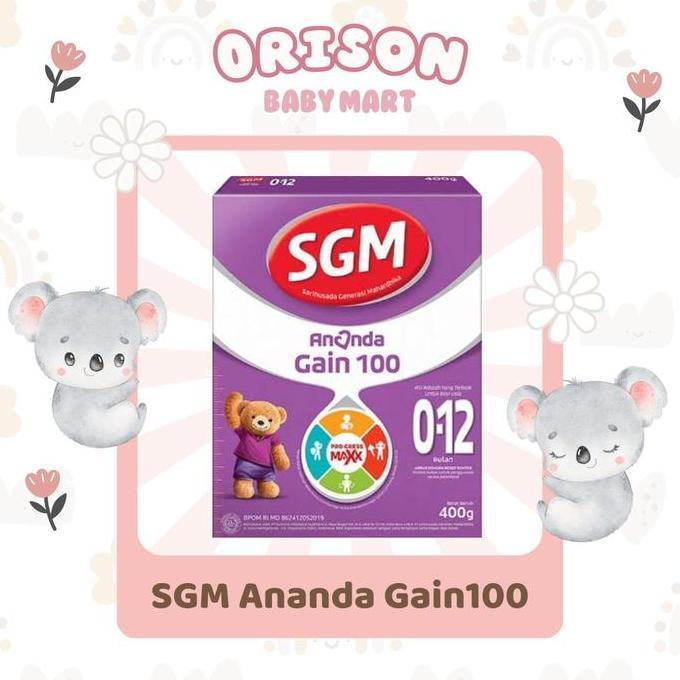 Weee- Sgm Eksplor Gain Optrow / Sgm Ananda Gain 100 400Gram