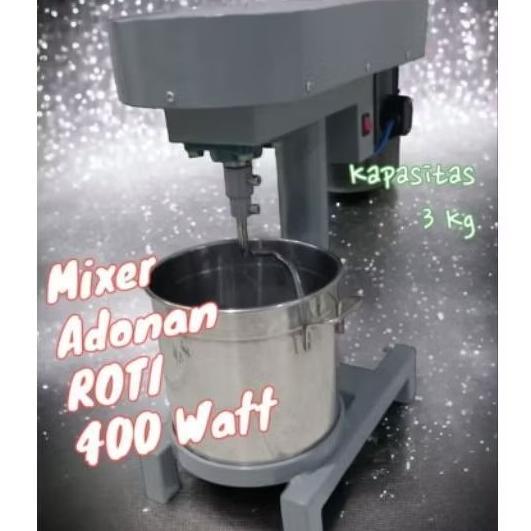 Mesin Mixer Adonan Roti 3 Kg Stainless Steel
