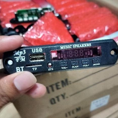 (1Pcs) MODUL KIT MP3 BLUETOOTH+FM MODULE KIT MP 3 BLUETOOTH