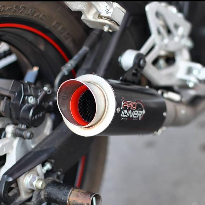 Silincer Silencer Only Knalpot Proliner Tr1R Short Black Original Dan Terpercaya