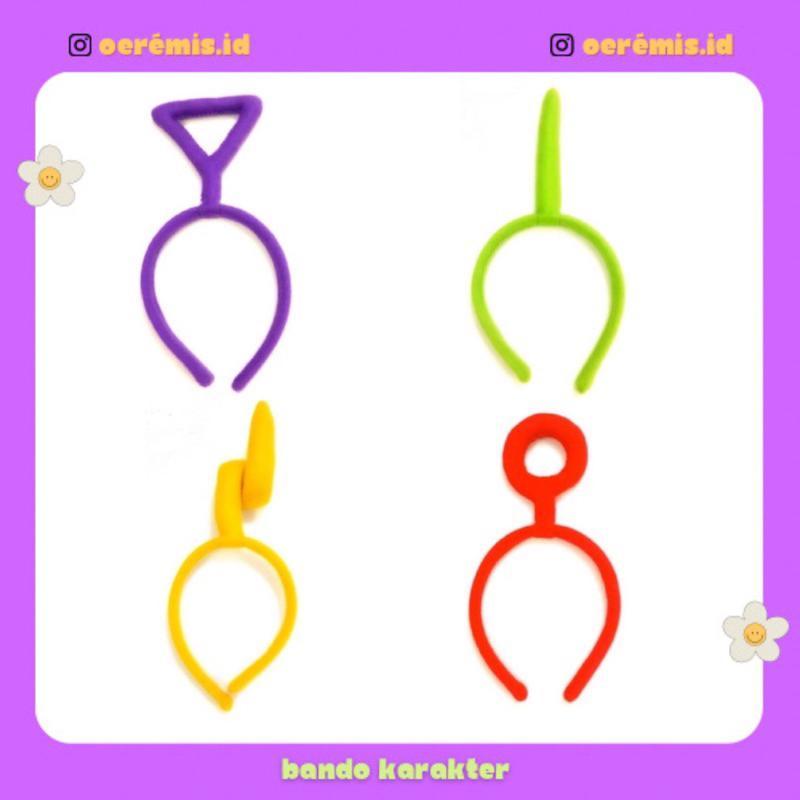 Bando Karakter Teletubbies / Bando Cosplay Teletubbies