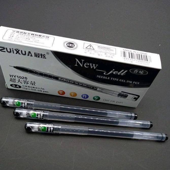 PROMO / GROSIR | ZUIXUA Pulpen Gel | Pulpen New Gel isi 12