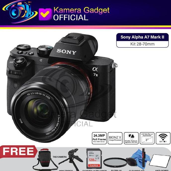 SONY ALPHA A7 II KIT 28-70MM - ALPHA 7 MARK II - A7II - A7 MARK 2 KIT
