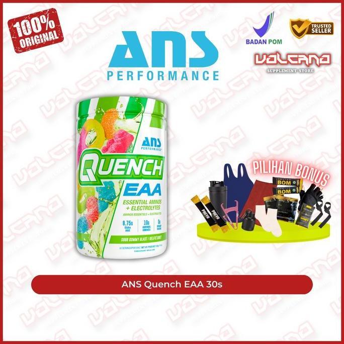 Ans Quench Eaa 30 Serving Essential Amino Acid Bcaa Performance Bpom