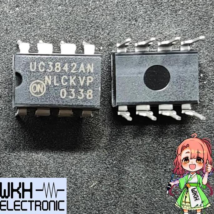 ORIGINAL IC UC3842 UC3842AN UC 3842 3842AN CURRENT MODE PWM CONTROLLER CO27