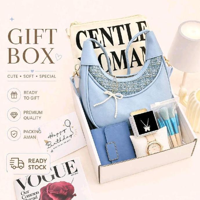 SELLER_PAINDAN - HAMPERS KADO ULANG TAHUN CEWEK | KADO PACAR SAHABAT PEREMPUAN | BIRTHDAY BOX AESTHE
