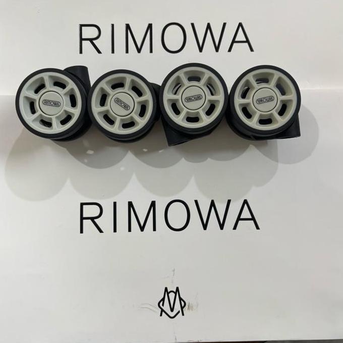 4 pcs roda koper  RIMOWA classic flight all size salsa delight salsa deluxe all type rimowa cabin si