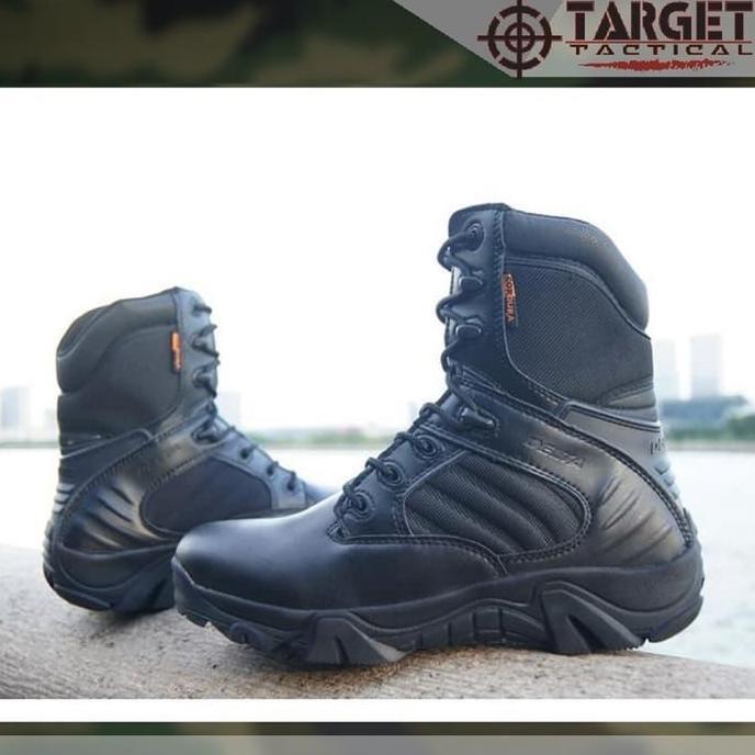 Sepatu Tactical Delta Hiking 8 Inch Import USA ORIGINAL - Hitam (TERBAIK) (TERBARU) (TERMURAH)