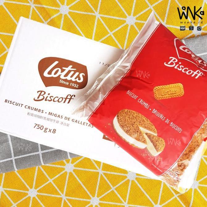 Lotus Bisoff Cookie Crumble - Dessert Topping Cheese Cake Biscuit