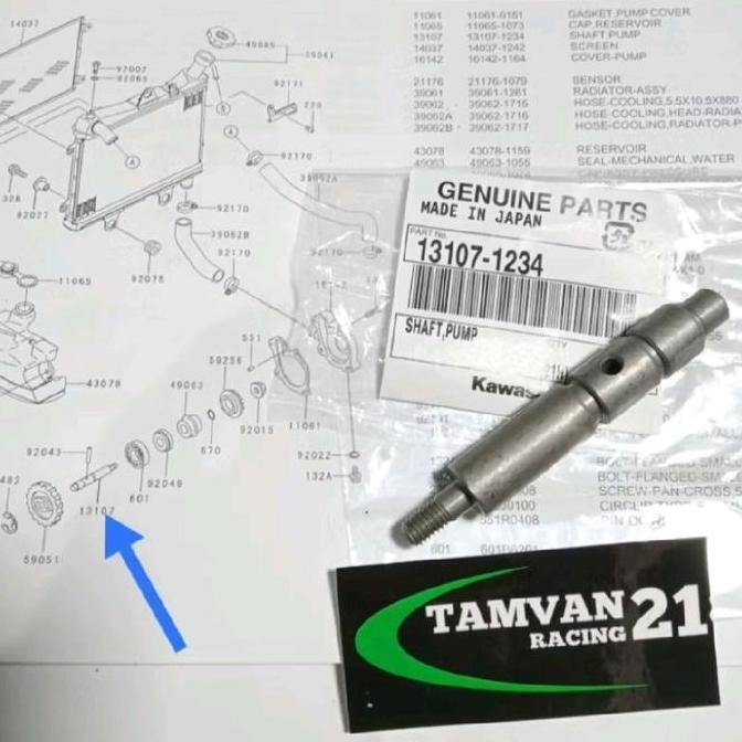 as water pump ninja r original