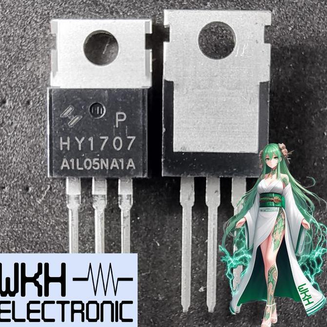 ORIGINAL HY1707 HY1707P HY 1707 TO-220 75V 80A N-CH MOSFET CO27