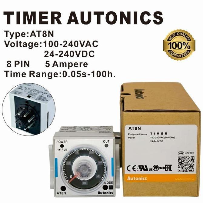 TERBARU - TIMER AT8N AUTONICS TIMER