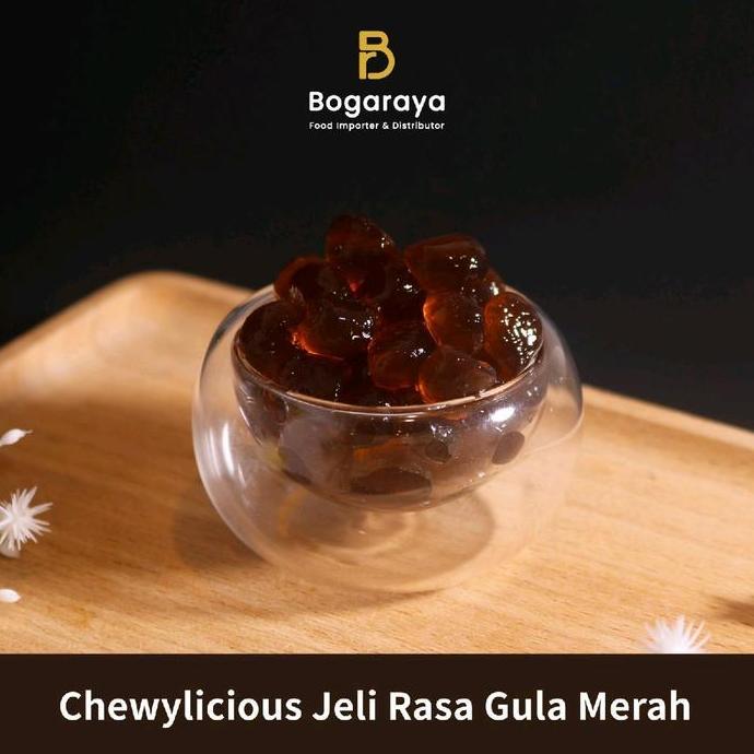 Chewylicious Konjac Crystal Jelly 1kg Topping Minuman Boba Thai Tea Es Buah Halal BPOM