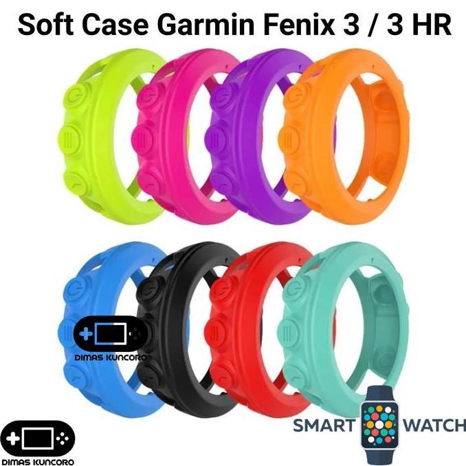 Soft Case Garmin Fenix 3 / 3 HR silicone silikon cover bumper garmin fenix 3 hr