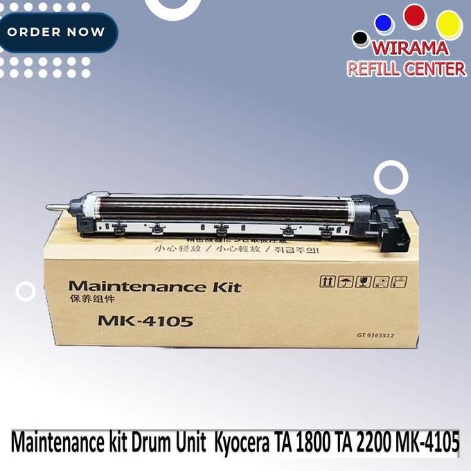 TERBARU - Maintenance kit Drum Unit Kyocera TA 1800 TA 2200 MK-4105