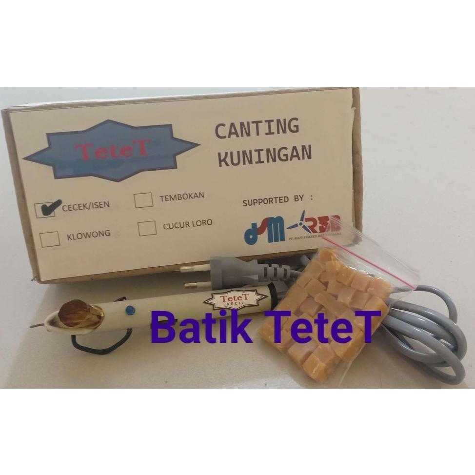 Canting Batik Listrik Cucur Kecil (No. 2 ) Canting Elektrik Cecek/Kecil Kuningan