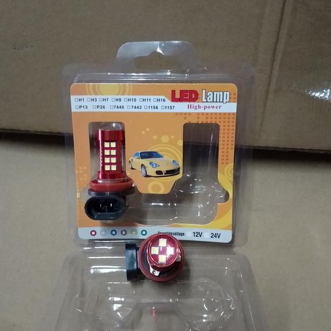 jaestrii / lampu fog lamp  h11 led mobil avanza xenia rush terios calya sigra agya ayla Diskon