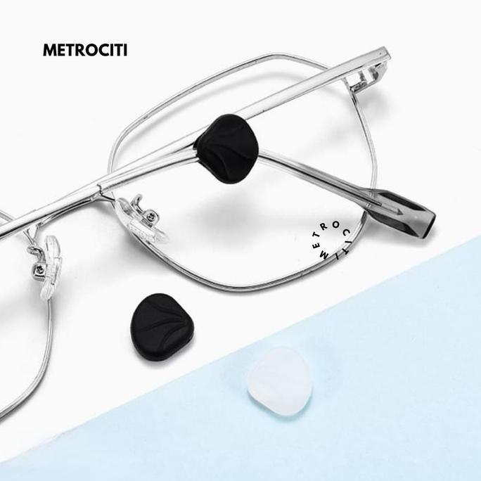 METROCITI Anti slip silikon Bentuk Love , Kerang, Bintang, Bulan Sabit, Arrow , Ikan, EarHook Seraph