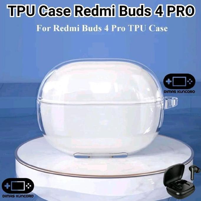 TPU Case Redmi Buds 4 PRO silicone silikon soft bumper cover xiaomi buds 4 pro