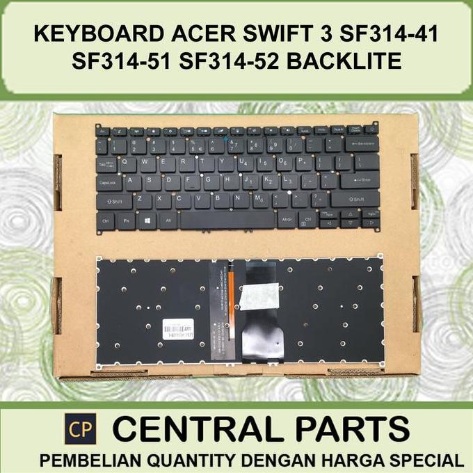 Keyboard Untuk Acer Acer Swift 3 Sf314-41 Sf314-52 Sf314-51 Backlight