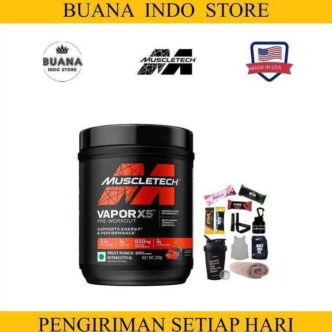 Muscletech Next Gen Vaporx5 Preworkout - Suplemen Pwo Fitness